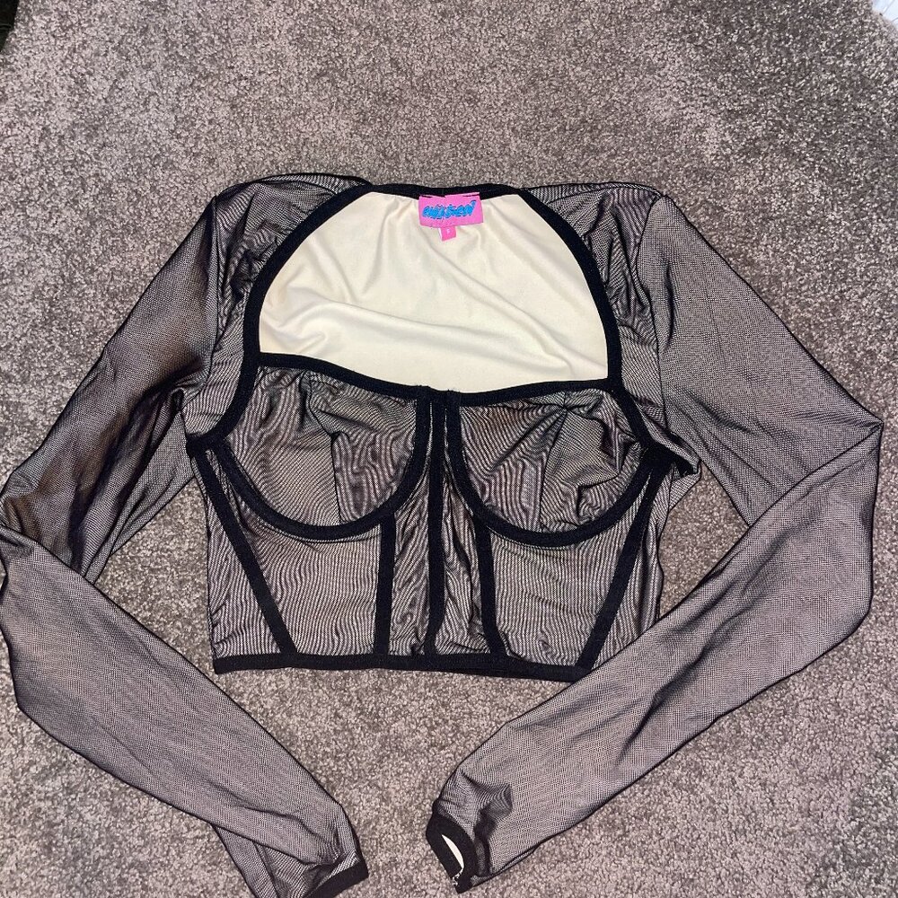 Edikted mesh long sleeve small